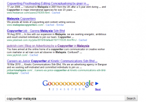 Jay Krish on Google's first page!