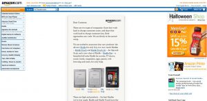 Amazon Home Page